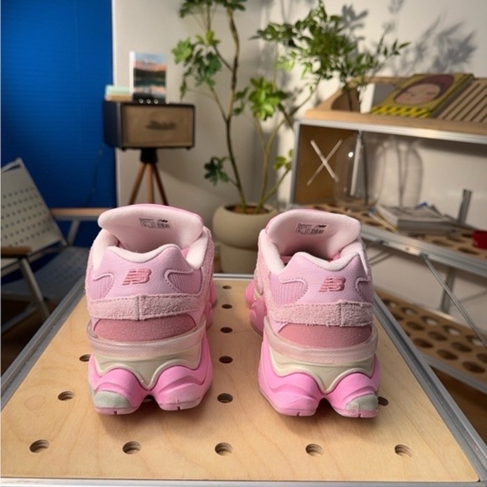 New Balance 9060 ASOS Exclusive Women's Blush Pink Sneakers - Picture 7 of 8
